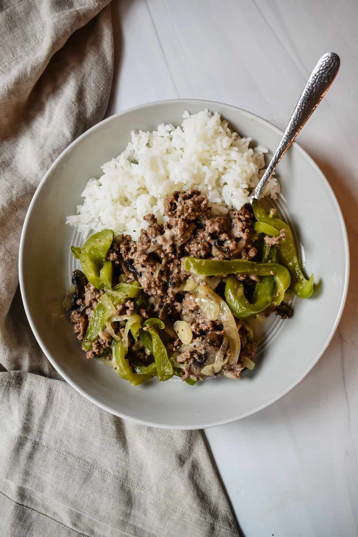 Philly Cheesesteak Bowl